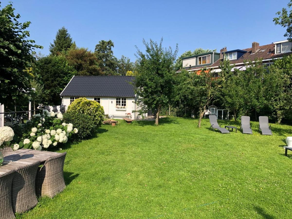 Tiny House In Tuin Van De Statige Villa Mariahof Dordrecht Luaran gambar